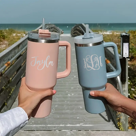 40oz. Tumbler Promotion - INCLUDES ENGRAVING - Premium drinkware from Pat's Monograms - Just $30! Shop now at Pat's Monograms