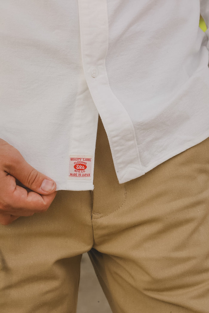 502205 UES BD Oxford Shirt - White