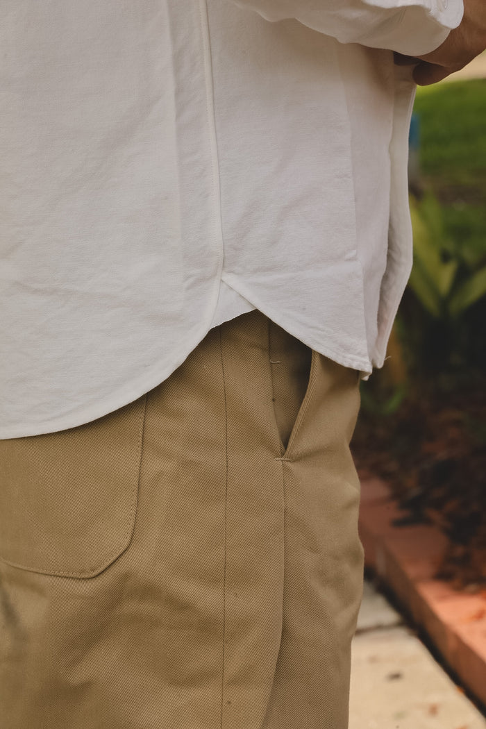 502205 UES BD Oxford Shirt - White