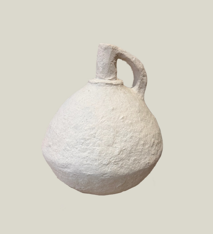 Paper Mache Vase w/ Handle II