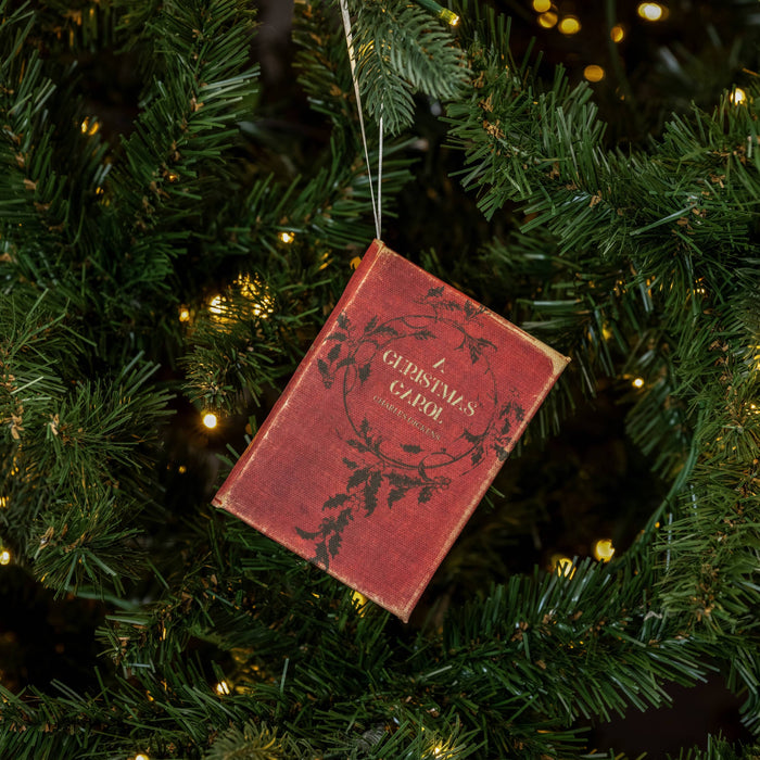 A CHRISTMAS CAROL JOURNAL ORNAMENT