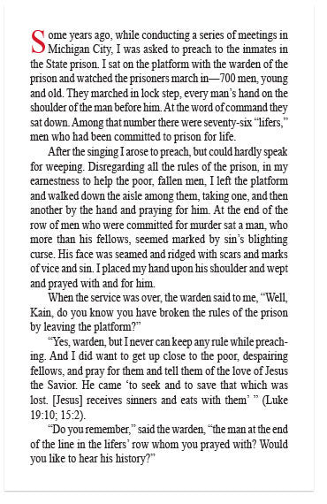 A Gift In Prison (NKJV)