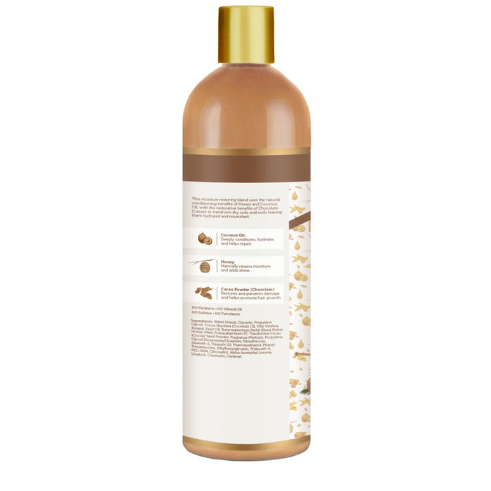 African Pride Moisture Miracle Honey, Chocolate & Coconut Oil Conditioner 16oz