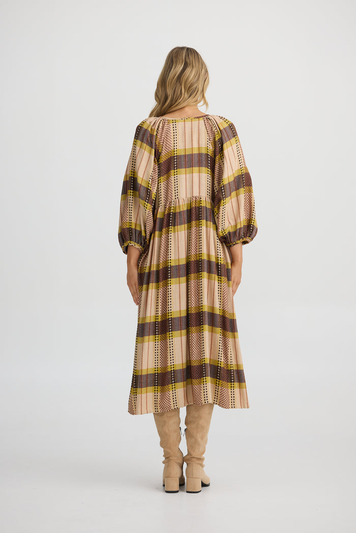 Angel Wings Dress (Santiago Check)