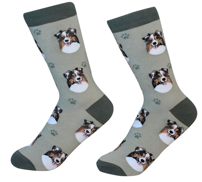 Australian Shepherd Socks - Premium Socks from Sock Daddy - Just $10.95! Shop now at Pat's Monograms