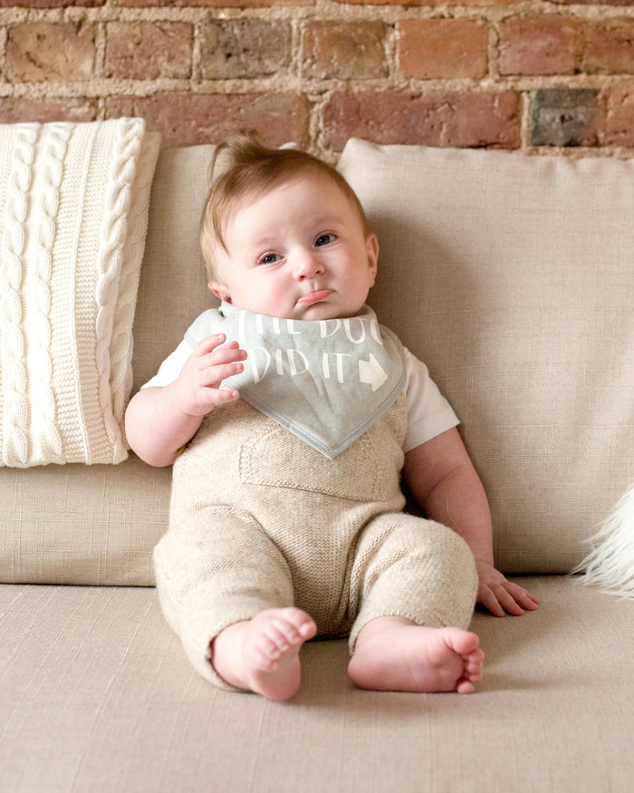 Baby And Pet Bib Set - Premium Baby Gift Sets from Pearhead - Just $12.95! Shop now at Pat's Monograms