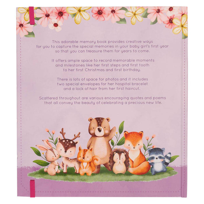 Baby Memory Book for Girls - Premium Christian Gift Items from Christian Art Gifts - Just $16.95! Shop now at Pat's Monograms
