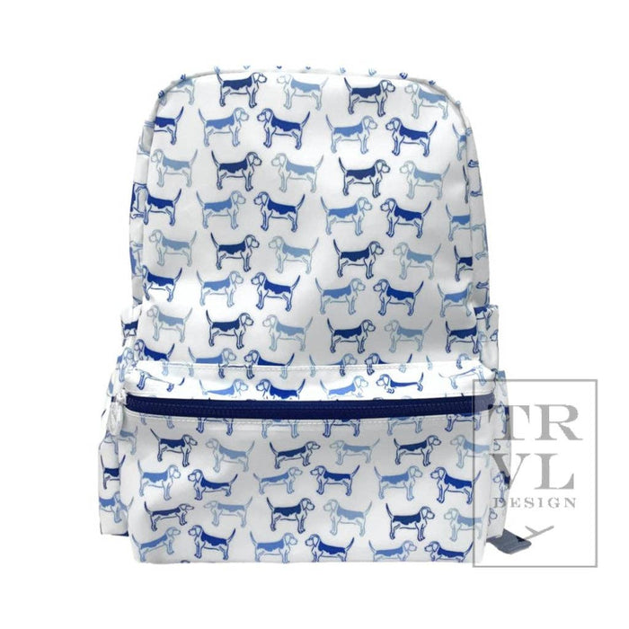 Backpacker - Backpack Puppy Love Blue - Premium Backpack from TRVL Design - Just $62.95! Shop now at Pat's Monograms