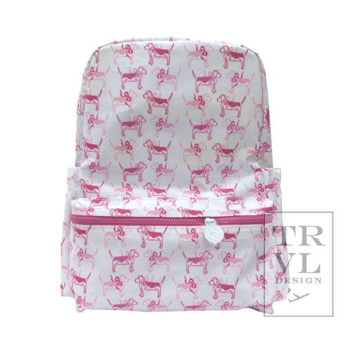 Backpacker - Backpack Puppy Love Pink - Premium Backpack from TRVL Design - Just $64.95! Shop now at Pat's Monograms
