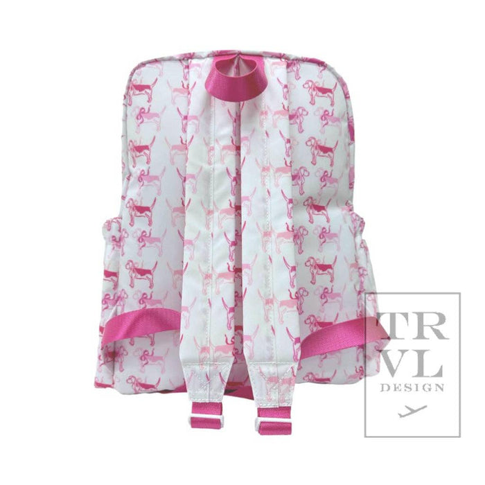 Backpacker - Backpack Puppy Love Pink - Premium Backpack from TRVL Design - Just $64.95! Shop now at Pat's Monograms
