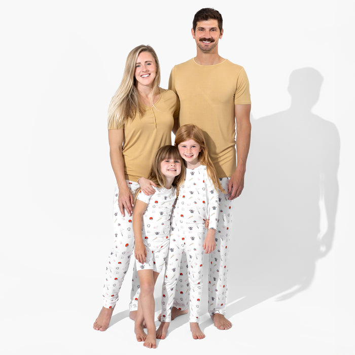 Baseball Bamboo Men's Pajama Set