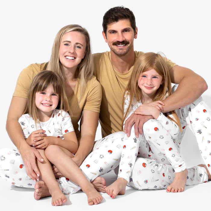 Baseball Bamboo Men's Pajama Set