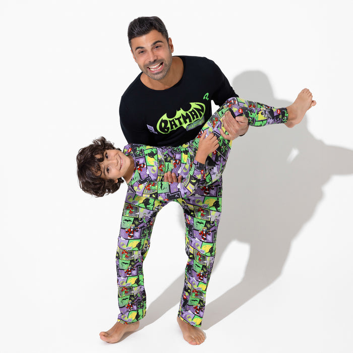 Batman Baddies Bamboo Men's Pajama Set