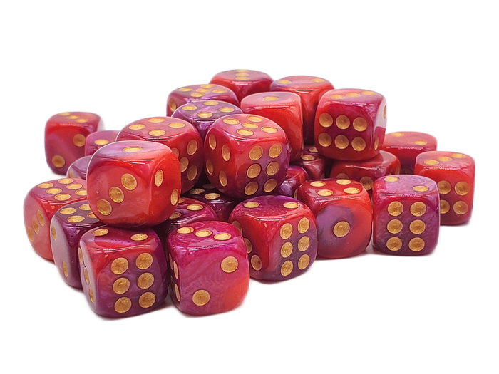 Vorpal - Rose Red & Purple w/ Gold