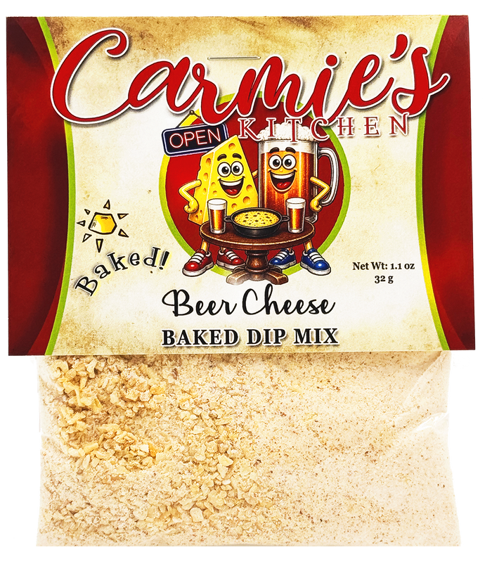 Beer Cheese Baked Dip Mix - Premium Gourmet Foods from Carmie's Kitchen - Just $5! Shop now at Pat's Monograms