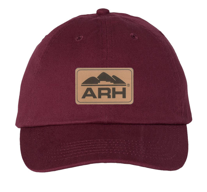 Bio-Washed Classic Dad Hat with Leather Patch