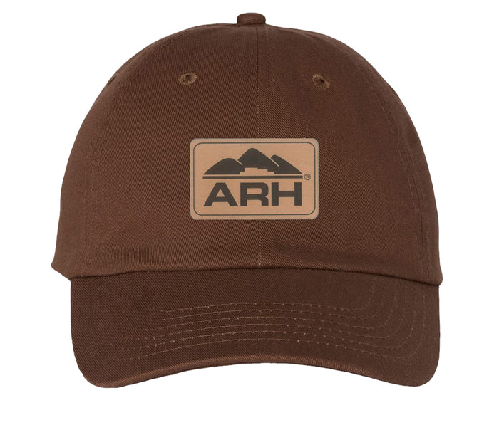 Bio-Washed Classic Dad Hat with Leather Patch