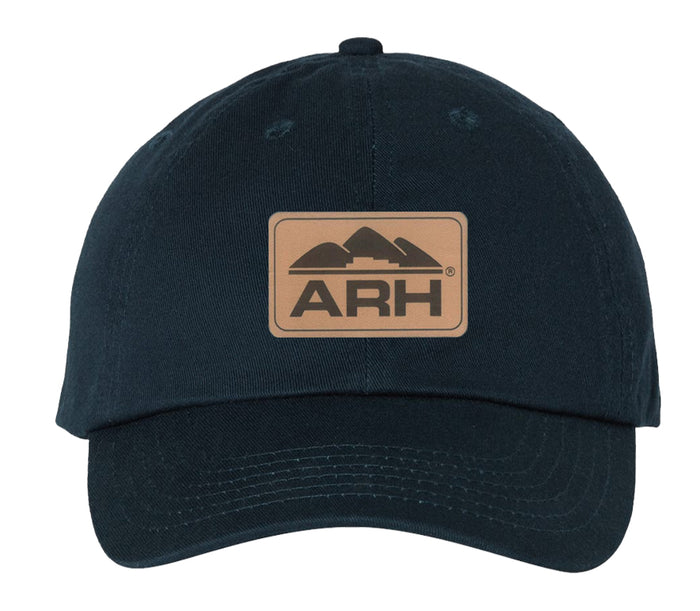 Bio-Washed Classic Dad Hat with Leather Patch