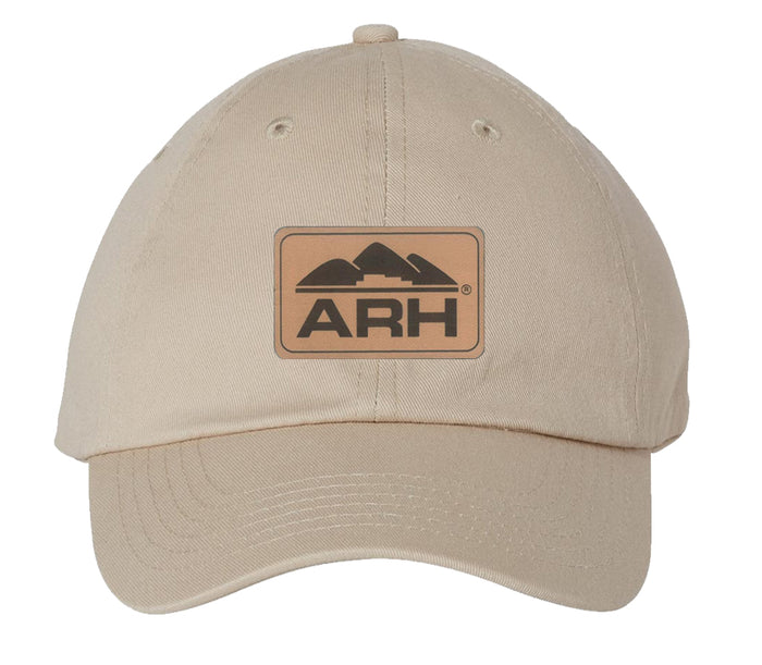 Bio-Washed Classic Dad Hat with Leather Patch