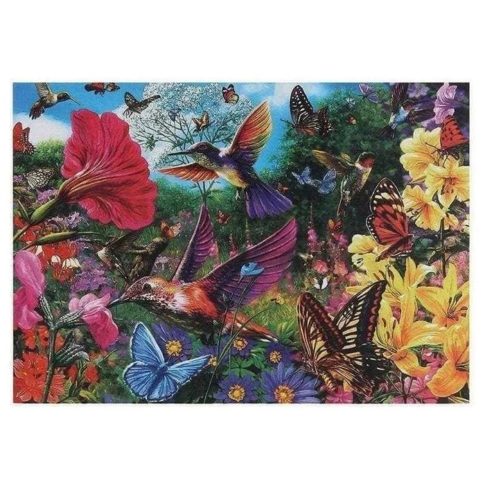 Birds and Flowers 1000-piece jigsaw puzzle box