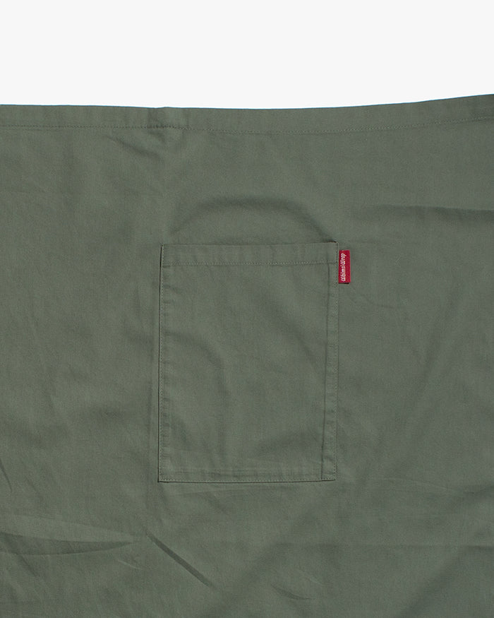 Bisque Whimsy Waist Wrap Apron - Sage