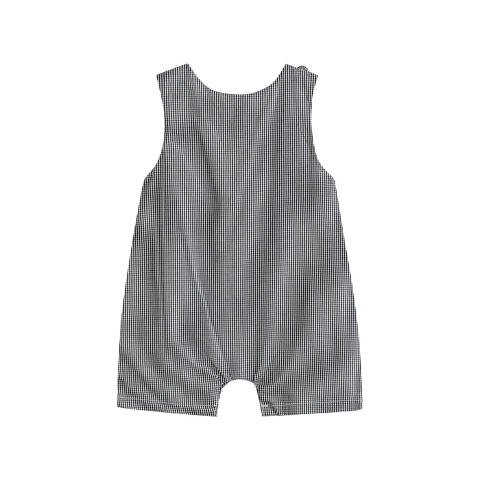 Black Gingham Cow Family Shortalls - Premium Baby & Toddler Outfits from Lil Cactus - Just $36.95! Shop now at Pat's Monograms