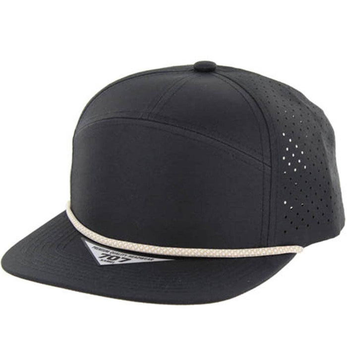 BLANK 7 PANEL HYDRO WITH ROPE SNAPBACK CAP - Premium hat from Zion Brand - Just $14! Shop now at Pat's Monograms
