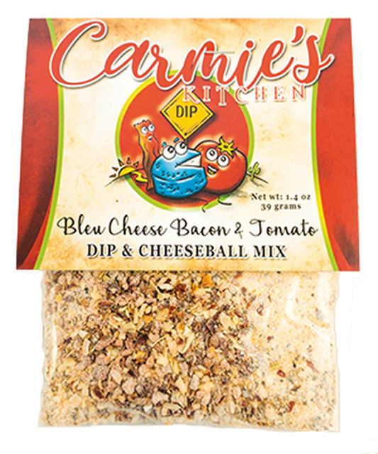 Bleu Cheese Bacon & Tomato Dip Mix - Premium Dips & Spreads from Carmie's Kitchen - Just $5! Shop now at Pat's Monograms