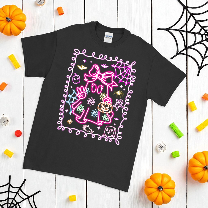 Boo! Halloween Tees and Caps for the Kids!! - Premium Holiday Apparel from Pat's Monograms - Just $19.95! Shop now at Pat's Monograms