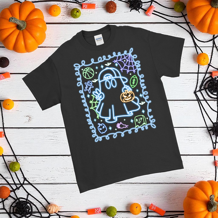Boo! Halloween Tees and Caps for the Kids!! - Premium Holiday Apparel from Pat's Monograms - Just $19.95! Shop now at Pat's Monograms