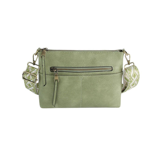 Boxy Rectangular Guitar Strap Crossbody Bag - Premium handbag from Handbag Factory Corp - Just $36.95! Shop now at Pat's Monograms