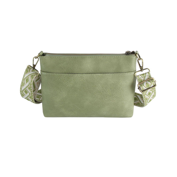 Boxy Rectangular Guitar Strap Crossbody Bag - Premium handbag from Handbag Factory Corp - Just $36.95! Shop now at Pat's Monograms