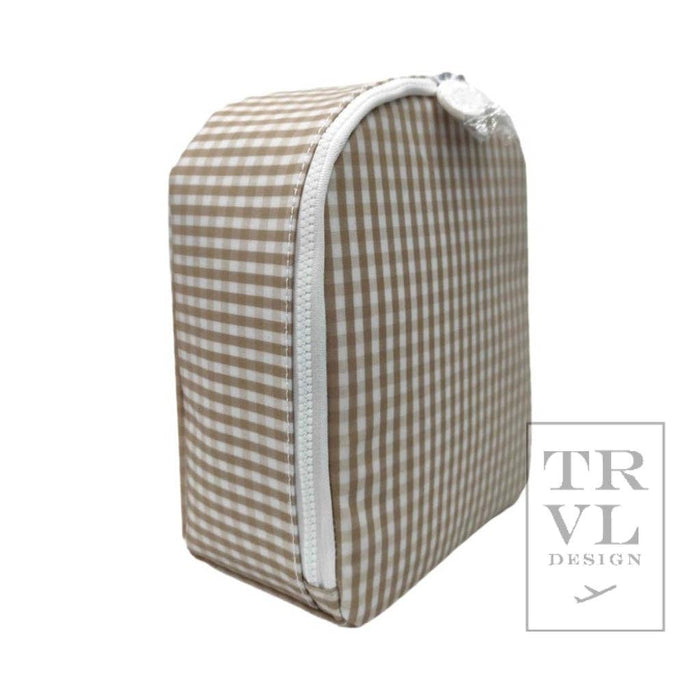 Bring It Lunch Bag - Gingham Khaki - Premium  from TRVL Design - Just $42.95! Shop now at Pat's Monograms