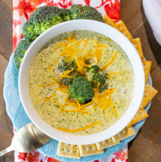 Broccoli Cheddar Soup - Premium gourmet Foods from Crockstar - Just $9.95! Shop now at Pat's Monograms