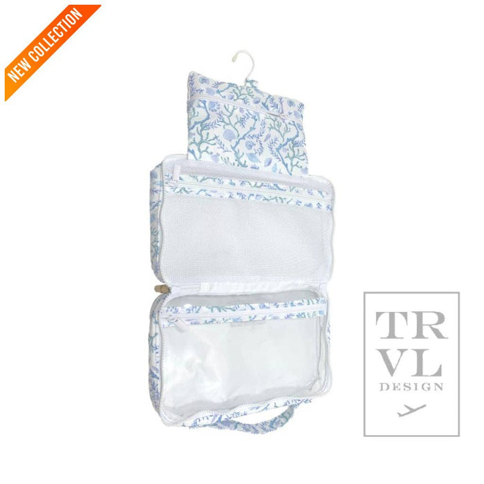 BUNDLE UP2 Hanging Toiletry Bag - CORAL VINE - Premium travel bag from TRVL Design - Just $49.95! Shop now at Pat's Monograms