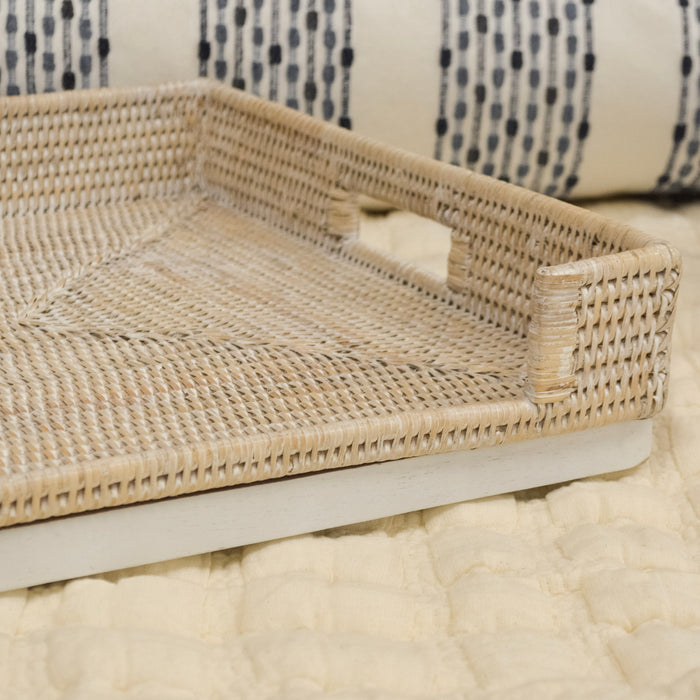 Burma Rattan Lap Tray Table