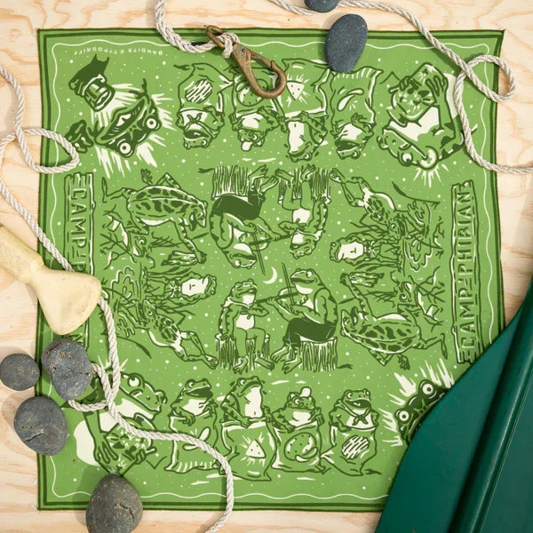 "Camp Phibian" Bandana