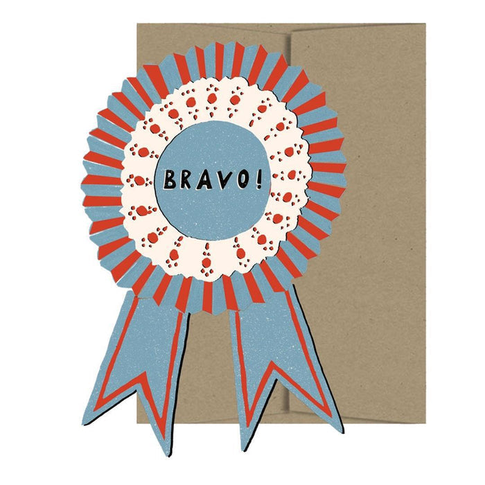 Card - Congratulations - Bravo Medallion by Isatopia
