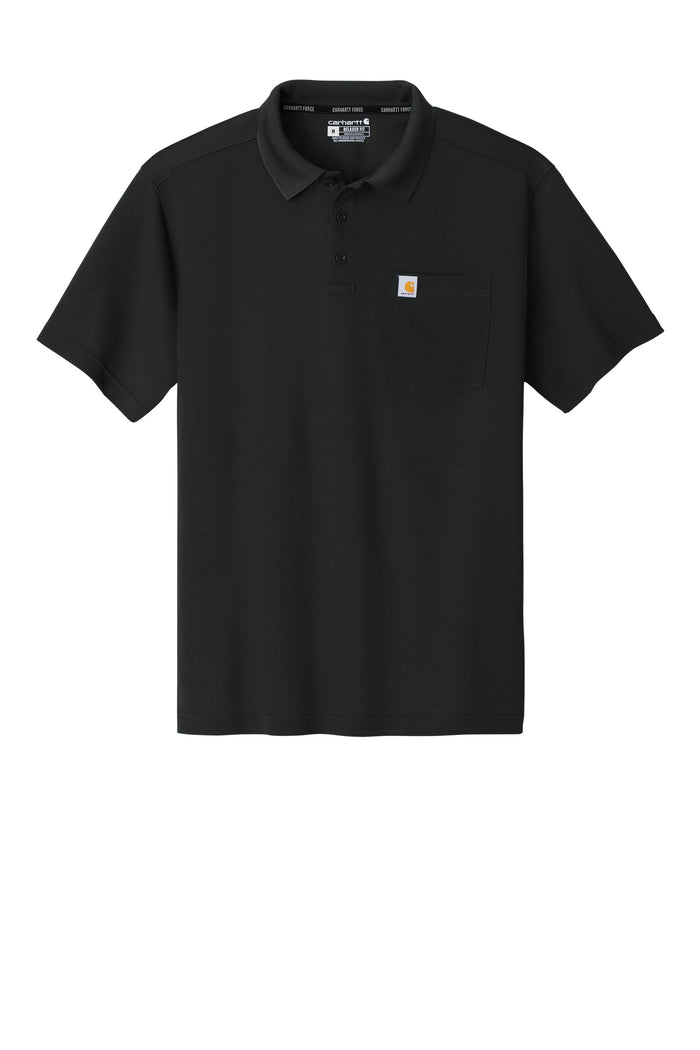 Carhartt Force® Snag-Resistant Pocket Polo - CT106880 - Premium Workwear from Carhartt - Just $45.95! Shop now at Pat's Monograms