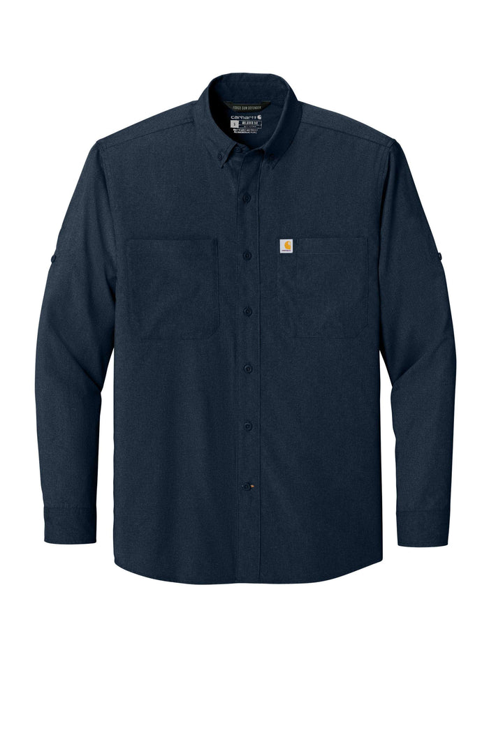 Carhartt Force® Sun Defender™ Long Sleeve Shirt - CT107106 - Premium Workwear from Carhartt - Just $76.95! Shop now at Pat's Monograms