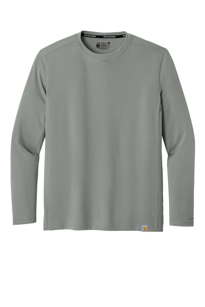 Carhartt Force® Sun Defender™ Long Sleeve T-Shirt - CT106972 - Premium Workwear from Carhartt - Just $42.95! Shop now at Pat's Monograms