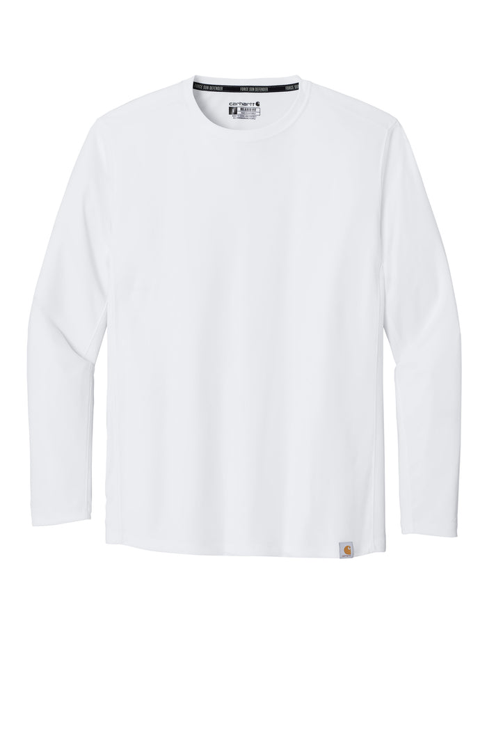 Carhartt Force® Sun Defender™ Long Sleeve T-Shirt - CT106972 - Premium Workwear from Carhartt - Just $42.95! Shop now at Pat's Monograms