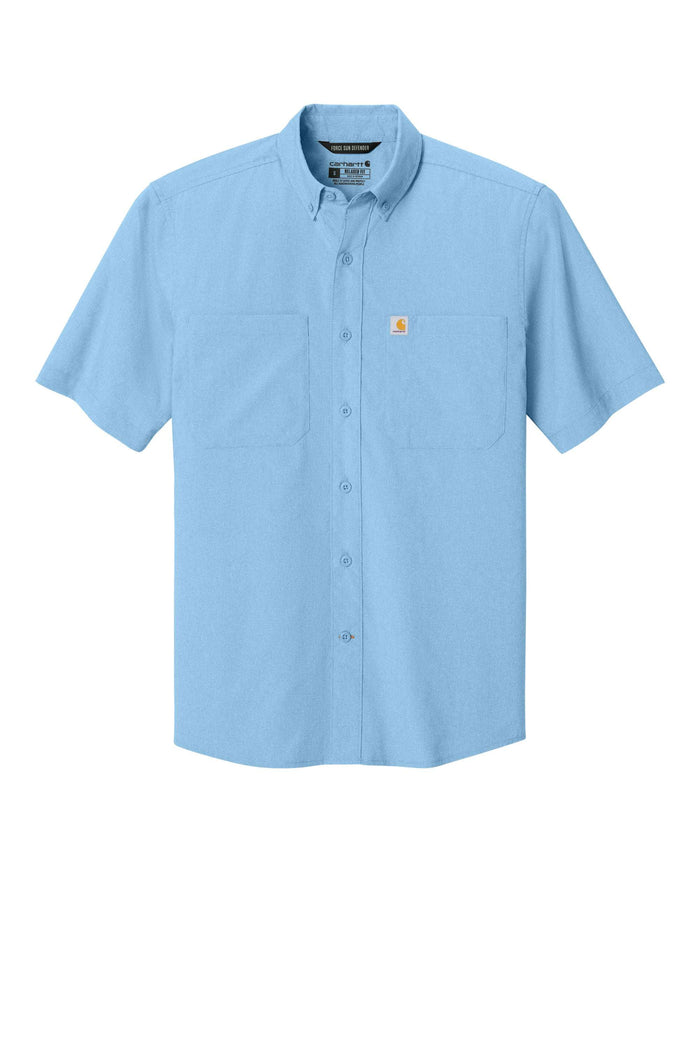 Carhartt Force® Sun Defender™ Short Sleeve Shirt - CT107107 - Premium Workwear from Carhartt - Just $69.95! Shop now at Pat's Monograms