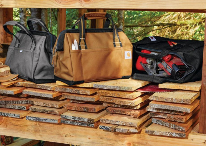 Carhartt® Foundry Series 14” Tool Bag - CT89240105 - Premium Tool Bags from Carhartt - Just $72.95! Shop now at Pat's Monograms
