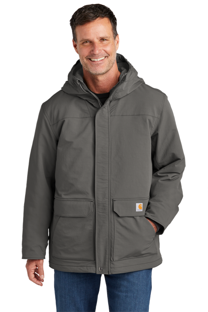 Carhartt® Super Dux™ Insulated Hooded Coat - CT105533 - Premium Outerwear from Carhartt - Just $179.95! Shop now at Pat's Monograms