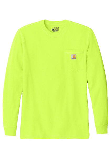 Carhartt® Workwear Pocket Long Sleeve T-Shirt - CTK126 - Premium Workwear from Carhartt - Just $29.95! Shop now at Pat's Monograms