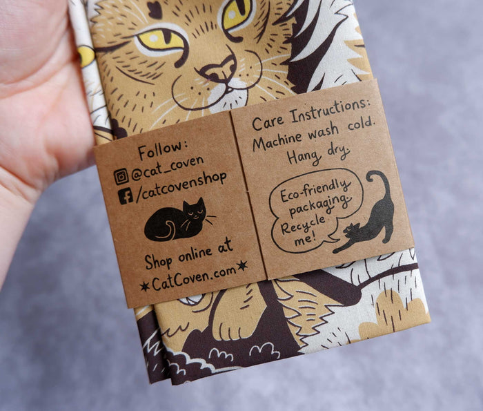 Cat Coven - Clutter of Cats - Cotton Bandana