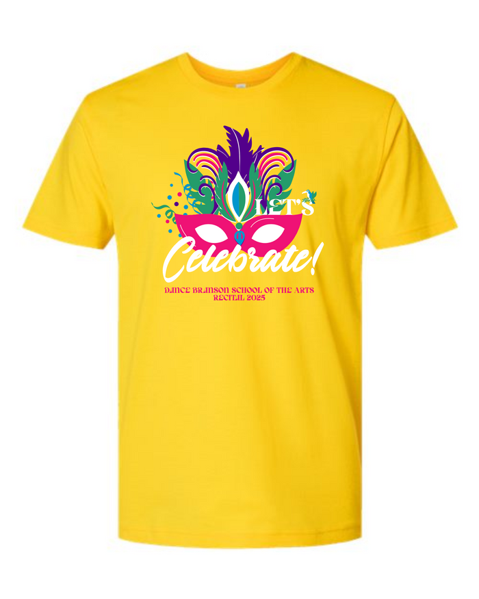 Celebrate! 2025 Recital Tee- TODDLER SIZES