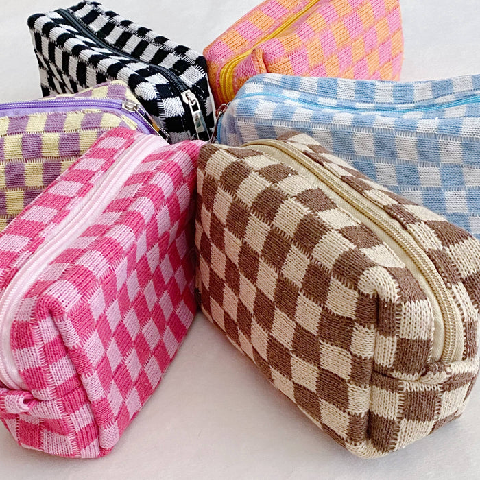 Check Yourself Cosmetic Bag - Premium Accessories from Ellison+Young - Just $12.95! Shop now at Pat's Monograms