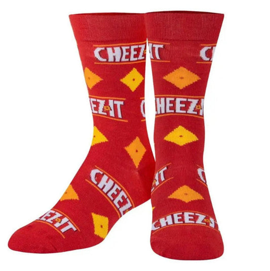 Cheez-It Crew Socks - Premium Socks from Crazy Socks - Just $8! Shop now at Pat's Monograms